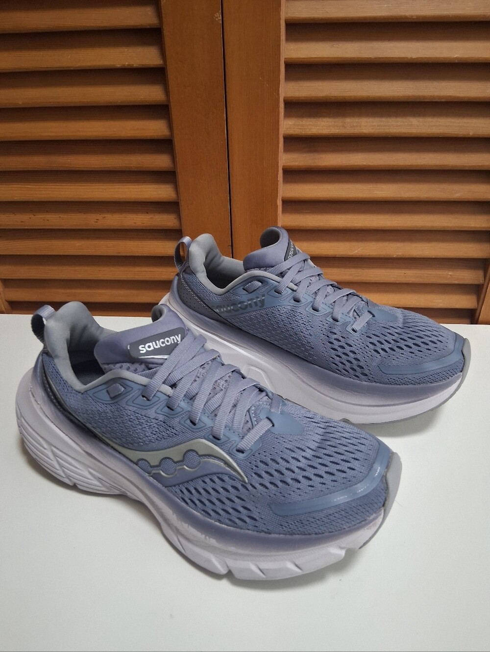 Saucony Guide 17 Iris Violet Road-Running Sneakers Women’s Size 7.5 - Picture 3 of 6